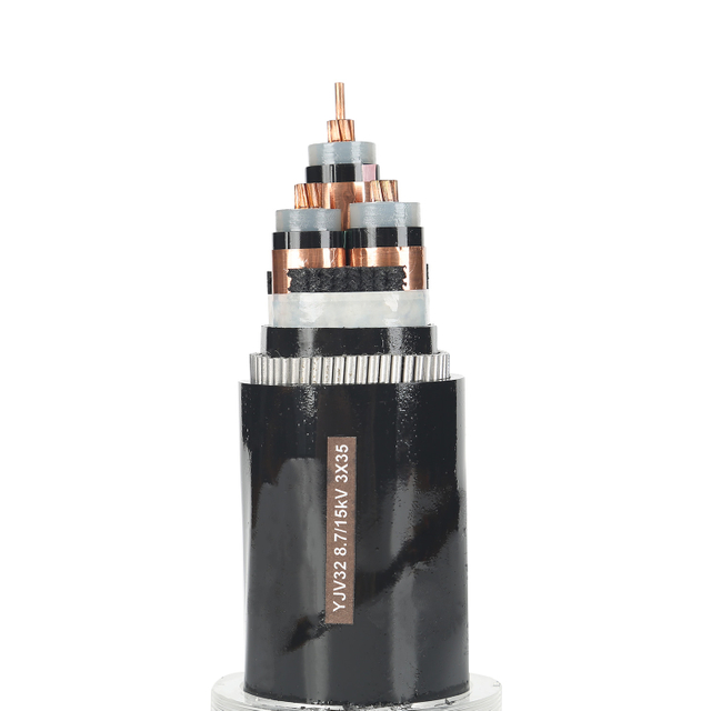 Гурвалсан Xlpe тусгаарлагдсан цахилгаан утас бүхий ган утас