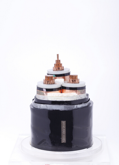 Чимөл бага 3.6 / 6KV-ийн ганц цөмт цахилгаан кабель, мэдээллийн сан дахь зэсийн ёсоор цахилгаан цахилгаан кабель