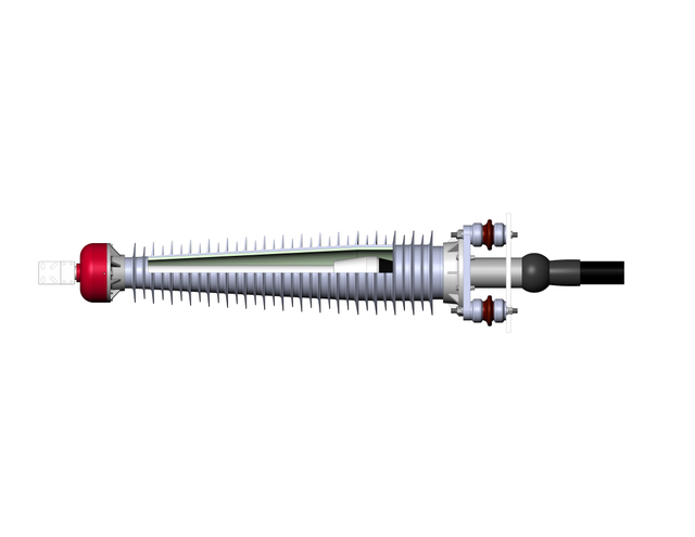 132KV Composite Bushing Harding HV CABLAY CASTALENIALE