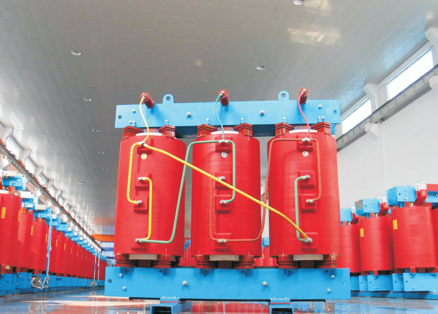 35kv доторх хуурай төрлийн хуурай хэлбэрийн цахилгаан трансформатор