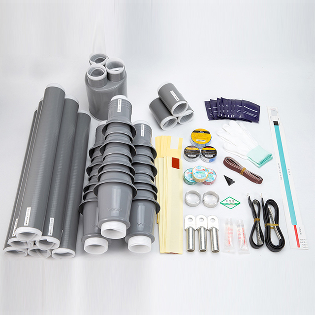 Дунд зэргийн хүчдэл нь хүйтэн агшиж буй гадаа / доторх кабелийн хэрэгслүүд